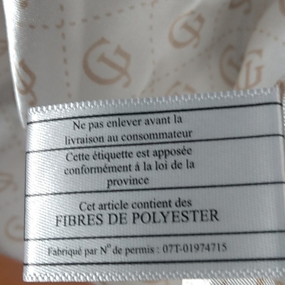 **GUESS**Girls Puffer Winter Coat With a Hoodie Size 8-10 White - Picture 11 of 14